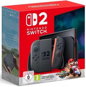 นินเทดอสสวิตช์2คอนโซลพร้อมชุดเกมมาริโอคาร์ทใหม่ปิดผนึกระบบเกม nintendos SWITCH 2คอนโซล - Product Image 4