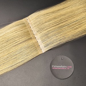 2025 Venta caliente calidad superior 100% extensiones de cabello humano crudo vietnamita cutícula completa máquina de mariposa doble recto Yaki - Product Image 1