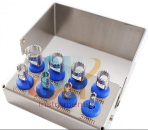 OMI Healthcare Supply Kit de 8 piezas Implante dental Trephine Drills Instrumento quirúrgico - Product Image 4