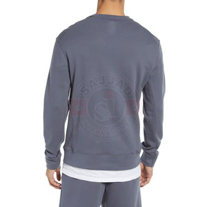 Sudadera personalizada para hombre, de alta calidad, con Logo personalizado, de algodón y poliéster, hecha a mano - Product Image 2