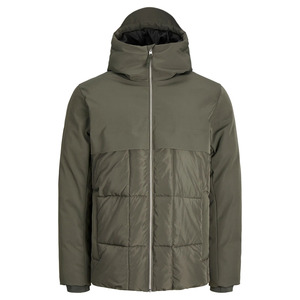 Chaqueta de Invierno 2026 para Hombre, Fabricada en Pakistán, con Capucha, Cierre, Transpirable, Talla Grande, Estilo Vintage, Relleno de Poliéster - Product Image 1