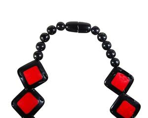 สร้อยคอลูกปัดเรซินสวยงามสง่างามสง่างามสง่างามสง่างามตามสั่งหัตถกรรมหัตถกรรมเครื่องประดับเรซินส่วนบุคคล - Product Image 4