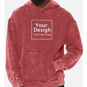 Sudadera con capucha lavada con ácido - Product Image 1