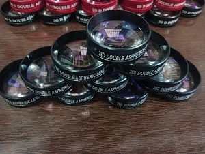 SS Fabrication Multi Couleur 20D Double Lentille Asphérique Pour L'examen Des Yeux Avec Étui En Plastique Dur Livraison Gratuite... - Product Image 4