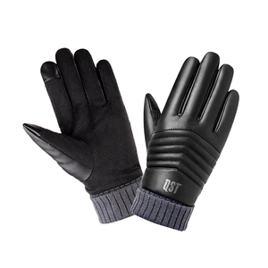 QST hiver gants de cyclisme thermique étanche avec fonction d'écran tactile en Fiber de carbone vélo équitation gants de moto pour le sport - Product Image 1