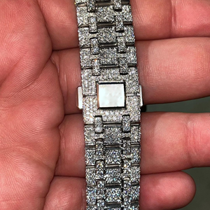 Montre en diamant Moissanite VVS de la meilleure qualité Bijoux tendance Montre en diamant glacée - Product Image 3