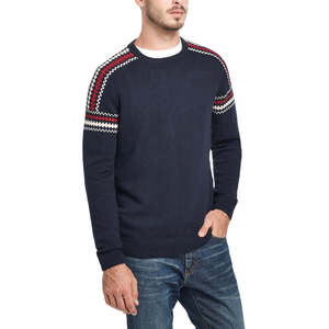 Maglione da Sci Vintage Blu Navy per Uomo, Tecnologia Termica Riscaldata, Antivento, Impermeabile, con Cappuccio e Cerniera per Attività Invernali all'Aperto - Product Image 4