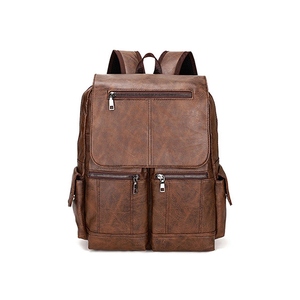Sac à bandoulière en cuir véritable inspiré du streetwear pour hommes et femmes avec compartiments fonctionnels et look tendance - Product Image 6
