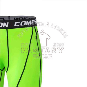 FANTASY WEAR OEM Venta al por Mayor y Pantalones Cortos de Compresión Deportivos para Hombre, Ajustados, para Entrenamiento en Gimnasio, Certificados CE ISO - Product Image 3