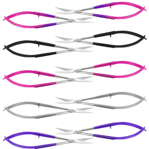 กรรไกรตัดคิ้วสแตนเลสปลายแหลมเครื่องมือความงามสำหรับการดูแลส่วนบุคคลกรรไกรตัดคิ้ว - Product Image 6