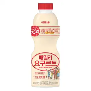 Familie Yakult Gefermenteerde Melk Gemaakt In Korea Yoghurt