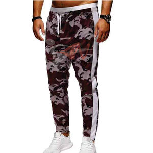 Pantalon homme personnalisé de haute qualité Pantalon décontracté en matériau flexible léger avec logo imprimé personnalisé - Product Image 1