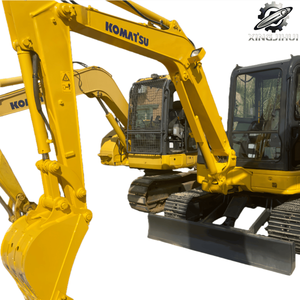 Excavatrice sur chenilles Komatsu 55 d'occasion, marque japonaise d'origine, 3 tonnes, petite excavatrice, mini-excavatrice, excavatrice sur chenilles - Product Image 5