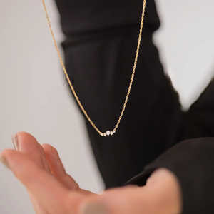 925 <b>Silver</b> Round Cut Colorless Moissanite Diamond Pendant Elegant Gift for Her Pendants & <b>Charms</b> Product Category - Product Image 5