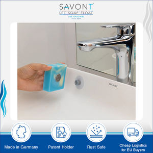 Porte-savon flottant écologique avec capacité de charge de 200g Porte-savon magnétique pour salles de bain luxueuses - Product Image 6