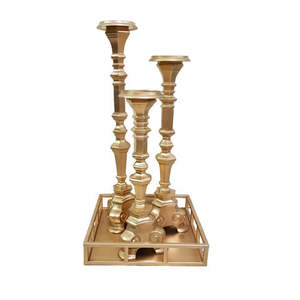 Soporte de vela de Navidad de diseño personalizado, calidad superior para el hogar y la iluminación del hotel, barra decorativa de pilar de vela votiva - Product Image 4