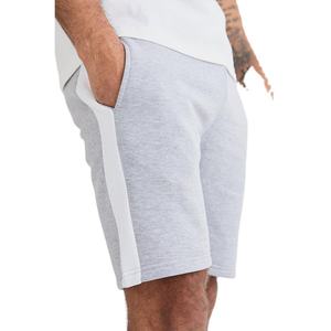 Short homme en tissu French Terry, coupe slim, avec empiècements latéraux, pour l'été, tendance, de haute qualité, décontracté. - Product Image 4