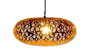 Azora Industries Lampe suspendue industrielle en fer pour décorations d'éclairage intérieur et extérieur - Product Image 4