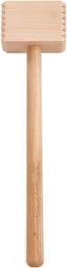 Wooden <b>Meat</b> <b>Tenderizer</b> Mallet Marinating Prep Tool Double Sided FSC-Certified Beechwood 12.5-Inches - Product Image 3