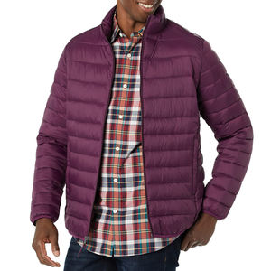 Vestes d'hiver pour hommes en gros, vestes matelassées, vêtements d'extérieur, fermeture éclair, automne, duvet, vestes matelassées pour hommes, haute qualité, noir teinté - Product Image 5