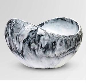 Bol et plat de service en résine, produit unique, passe au lave-vaisselle, design moderne européen personnalisable, pour la maison et les fêtes - Product Image 3