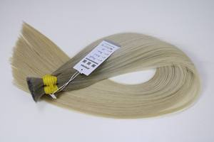 Extensions de cheveux en vrac de qualité de luxe Cheveux vietnamiens Double noyade 100 grammes Couleurs claires 12 pouces - Product Image 2