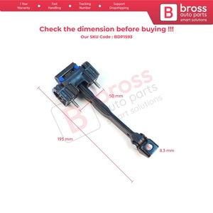 ชุดสายรัดจำกัดการเปิดประตูหลัง BDP1593 สำหรับรถยนต์ C Class W206 S206 ปี 2021 ขึ้นไป A2067305802 - Product Image 5