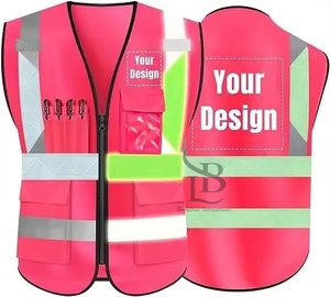 เสื้อกั๊กผ้าแคนวาสบ้านนอกสะท้อนแสงมองเห็นได้ชัดเจนสำหรับฤดูร้อน - Product Image 1