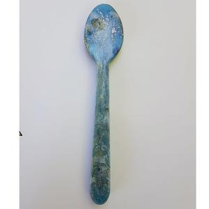 Directamente India, tenedor de resina hecho a mano de la mejor calidad, cuchara, logotipo personalizado altamente pulido, utensilios de madera para restaurantes de Hotel en casa - Product Image 6