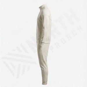 Ensemble de survêtement pour hommes grande taille, logo personnalisé, respirant, décontracté, vêtements de sport de haute qualité, ensemble jogging deux pièces, vente en gros - Product Image 3