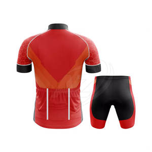 Uniforme de Ciclismo de poliéster 100% con logotipo personalizado de alta calidad para hombres conjuntos de talla grande transpirables de secado rápido último lanzamiento - Product Image 2
