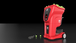 LIVRAISON À DOMICILE Accurate Throws pour machine à balles de tennis automatique à vitesse réglable pour l'entraînement - Product Image 3