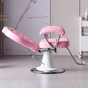 High Quality Woman <strong>Beauty</strong> Nordic Style Reclining Styling Colored Chair <strong>Beauty</strong> <strong>Salon</strong> Equipment <strong>pink</strong> <strong>Salon</strong> Chairs with Headrest - Product Image 6