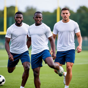 Custom Oversize Football <b>T</b>-<b>shirt</b> and <b>Shorts</b> Tracksuit Men Mesh Boxy Soccer Jersey <b>Set</b> / Men Boxy Mesh <b>t</b> <b>Shirts</b> <b>Shorts</b> Tracksuit - Product Image 3