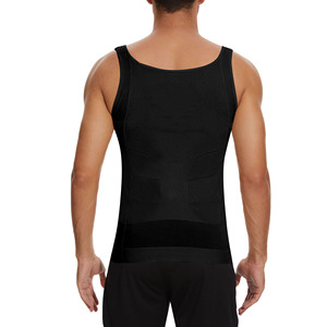 Camiseta sin mangas transpirable para hombre, cintura delgada, barriga plana, ropa de gimnasio para Yoga, ropa informal para el hogar, tela elástica alta, trabajo personalizado fino y ligero - Product Image 2
