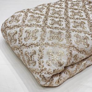 Fil de viscose haute sur demande avec séquence Jaal Work Faux Georgette tissu pour robe de vêtement au prix d'exportation - Product Image 5