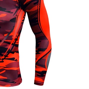 Chaleco Rash personalizado para hombre, camisa de protección Uv de secado rápido de manga larga, camisas de compresión Rash Guard impresas para hombre - Product Image 3