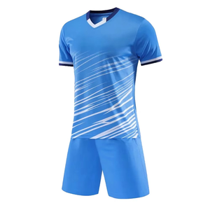 Ensemble de vêtements de football personnalisables à séchage rapide de qualité supérieure Kits de football pour jeunes de haute qualité uniformes de football pour hommes en gros - Product Image 4