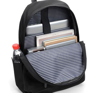 กระเป๋าเป้สะพายหลังกันขโมยแบบกำหนดเองได้ ลายทาง ผ้าโพลีเอสเตอร์ สำหรับใส่แล็ปท็อป เหมาะสำหรับธุรกิจและออกกำลังกาย พร้อมคุณสมบัติกันน้ำและความจุขนาดใหญ่ - Product Image 2