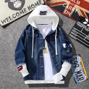 Dernière Collection 2025 – Blouson en Jean Vintage Personnalisé avec Logo pour Homme, Tissu Lourd Respirant Délavé à la Pierre, Boutons Hiver - Product Image 2