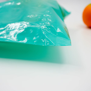 Diseño de impresión de alimentos bolsas de plástico logotipo personalizado biodegradable troquelado bolsa de plástico bolsa de compras de plástico con asa - Product Image 5