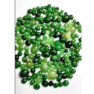 373ซาโวไรต์ธรรมชาติขนาด6มม. ถึง15มม. จำนวน174ชิ้น - Product Image 1