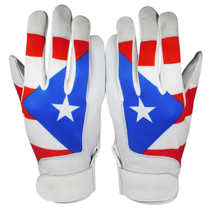 Dernière conception de sublimation Gants de frappeur de baseball de haute qualité Cabretta cuir Service OEM Logo personnalisé Gants de frappeur de softball - Product Image 2