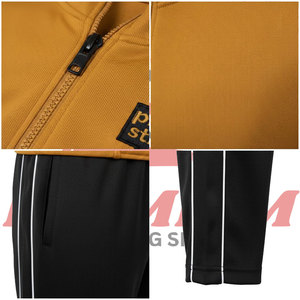 Conjunto Deportivo de Nylon Personalizado al por Mayor, Chaqueta Cortavientos y Pantalones Deportivos Ligeros de 2 Piezas para Hombre - Product Image 6