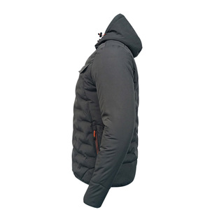 Veste de sport d'hiver matelassée en nylon à la mode rembourré à bulles enduit OEM traitement - Product Image 3