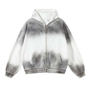 100% algodón Fleece Boxy Fit Men gym Boy Sudadera con capucha para hombres en blanco de alta calidad de peso pesado logotipo personalizado pulóver bordado sudaderas con capucha - Product Image 4