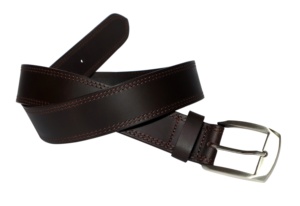 Vente en gros de sangle de ceinture en cuir de vachette véritable pour hommes conception à cliquet personnalisée sans boucle automatique en acier OEM & ODM acceptés - Product Image 5