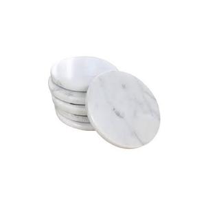 Dessous de verre ronds en céramique OEM absorbant Noël Accessoires de cuisine vintage Tapis et tampons pour porte-gobelets Styles de marbre - Product Image 4