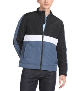 Veste coupe-vent en toile légère de qualité supérieure, logo personnalisé en gros, vêtements de sport pour hommes, taille plus, vintage, à capuche, col montant - Product Image 1