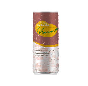 Lait de soja pur à 100 % saveur Pandan, marque Vinam, conditionné en vrac et filtré, 250 ml – Boissons les plus vendues, fabriqué au Vietnam - Product Image 4